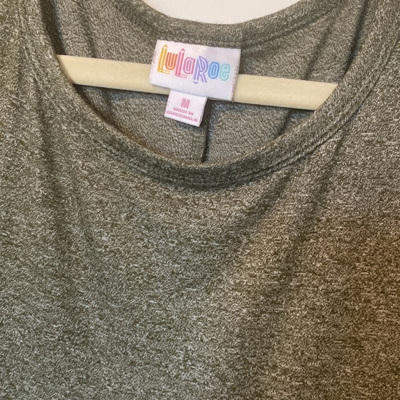 LuLaRoe Carly, medium, kind of an army green color - Picture 2 of 4